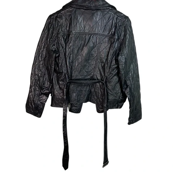 Vintage Burberry Leather Jacket - Picture 3 of 10